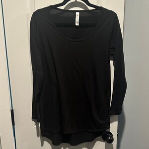 LuLaRoe Black Long Sleeve Top
